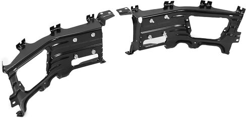 قوس المصد الأمامي Kuafu متوافق مع 2009-2012 Dodge Ram 1500 Pumper Bracket Bracket Pracket لـ 68056631AA CH1061102 Black in Kuwait