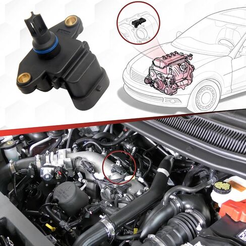 5093103AA SFILLUTE APPORMUTE SESSOR متوافق مع RAM 2500 2003 2004 2005 2006 2007 2008 2009 RAM 3500 2003 2004 2005 2006 5.9L L6 in Saudi Arabia