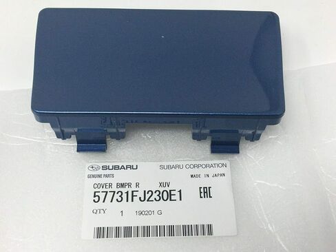 Subaru 2013-2017 Crosstrek Tow Hitch Bumper Cover Quartz Blue - 57731FJ230E1 - Genuine OEM in Saudi Arabia