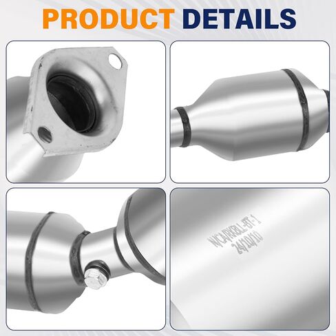 مجموعة محول الحفاز الأمامية Motor-Hot Fort-Fit مباشرة متوافقة مع Toyota Prius 2004 2005 2006 2007 2008 2009 L4 1.5L (EPA Compliant) in Saudi Arabia