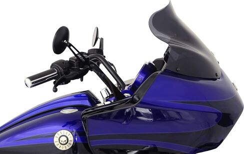 Klock Werks 12 "دخان دخان الزجاج الأمامي متوافق مع Harley Road Glide Fltr Fltrx 98-13 in Saudi Arabia