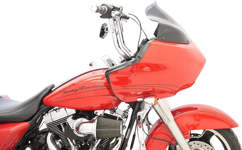 Klock Werks 12 "دخان دخان الزجاج الأمامي متوافق مع Harley Road Glide Fltr Fltrx 98-13 in Saudi Arabia