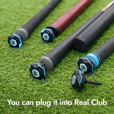 PHIGOLF Phigolf2 Golf Simulator with Swing Stick for Indoor & Outdoor Use, Golf Swing Trainer with Upgraded Motion Sensor & 3D Swing Analysis, Compatible E6 Connect APP, Works with Smartdevices in Saudi Arabia