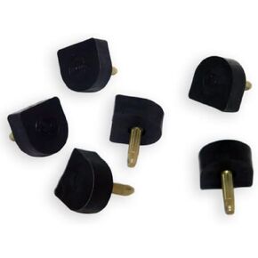 Replacement Dowel Lift Heel Tips - 13/14/15 Millimeters, 6 Pack in Saudi Arabia