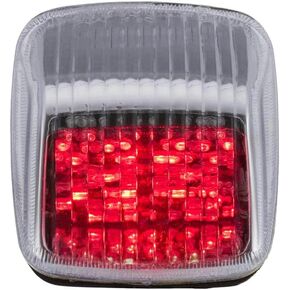 Compatible for HARLEY-DAVIDSON 1999–2007 FXSTD Softail Deuce ; LED Brake Tail Light Rear Lamp+Integraed Turn Signal Function (Style 3: Sequential LED Taillight+ Turn Signal, Smoke Color) in Kuwait