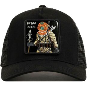 Summer Of "94 Premium Unisex Adjustable Snapback Mesh Black Trucker Hat for Men and Women in Saudi Arabia