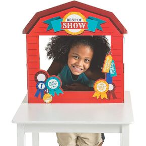 Fun Express "22" County Fair Tabletop Cardboard Cutout Stand-Up - Party Decor - Perfect for Tables, Weddings, Events, and Celebrations - 1 Piece in Kuwait