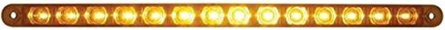 United Pacific 38946B 12 "14 LED LED Signal Light Bar (عدسة Amber LED/Amber) in Saudi Arabia