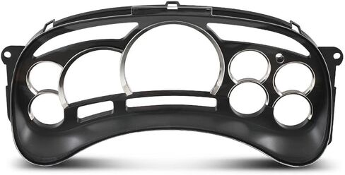 غطاء عدسة Cheda Gauge Cluster Cover Rings متوافقة مع Chevy Silverado Avalanche Tahoe GMC Sierra Yukon Suburban 2003-2006 12240394 in Saudi Arabia