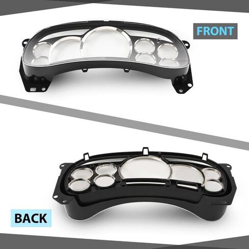 غطاء عدسة Cheda Gauge Cluster Cover Rings متوافقة مع Chevy Silverado Avalanche Tahoe GMC Sierra Yukon Suburban 2003-2006 12240394 in Saudi Arabia