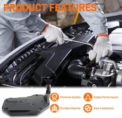 4L60E Transmission Filter Kit Compatible with Chevy GMC Silverado 1500 Tahoe Savana Sierra Yukon Cadillac Buick Hummer Oldsmmobie Pontiac Replaces# 24208576 in Saudi Arabia