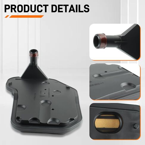 4L60E Transmission Filter Kit Compatible with Chevy GMC Silverado 1500 Tahoe Savana Sierra Yukon Cadillac Buick Hummer Oldsmmobie Pontiac Replaces# 24208576 in Saudi Arabia