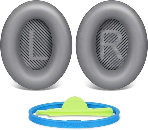 أسماء الأذن البديلة لسماعات Bose QC35 II و QC35 - أدوات تحديد المواقع المهنية ، وتشمل ، ورغوة الذاكرة التي تتميز بالضوضاء والجلد التنفس (الأسود) in Kuwait
