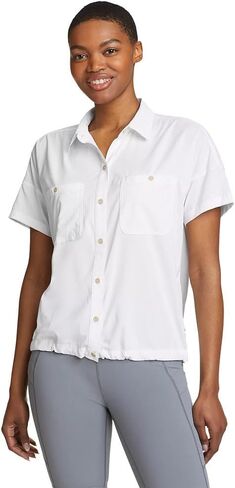 Eddie Bauer Women's Boulder Trail Short-Sleeve Shirt in Saudi Arabia