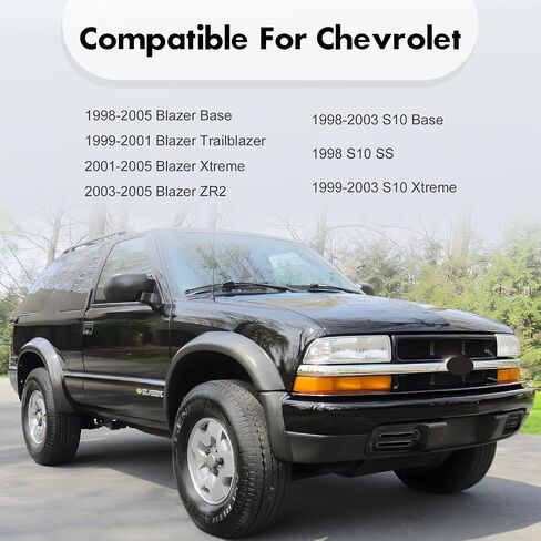CarPartsDepot Front Lower Bumper Valance Black Compatible With 1998-2005 Chevy S10 / Blazer Except LS Model w/o Fog Lamp Holes in Saudi Arabia
