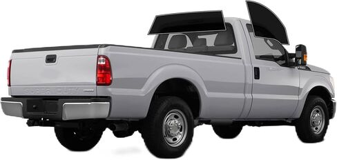 Precut Windows Tint Film All Sides Cars Sun Blocking Protection Privacy Anti Shatter Glass 2 Ply Film 05% Tint Shade kit for Ford F250 Regular Cab 2008-2013 in Saudi Arabia