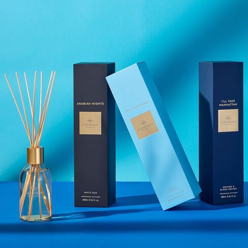 Glasshouse Fragrances Kyoto in Bloom 2 Pack Reed Diffuser, Home Fragrance & Perfume Scented Room Decor, Natural & Oil Free, Camellia & Lotus, 2 x 8.5 Oz (250mL) in Saudi Arabia