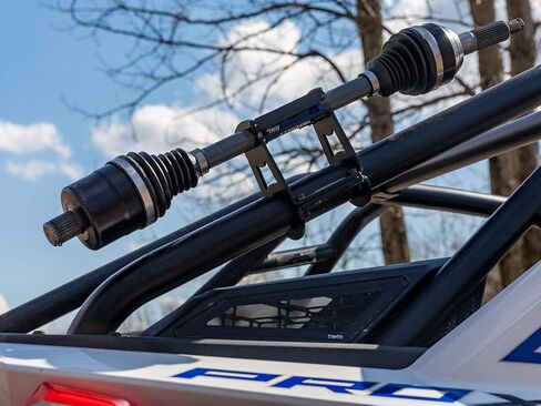 حامول محور احتياطي Superatv لأقفاص لفة 2 بوصة متوافقة مع هوندا تالون 1000 / Can -AM قائد / مافريك ، Polaris RZR Pro XP ، Yamaha Wolverine / Viking - كل جبل يمنح محورًا واحدًا in Saudi Arabia