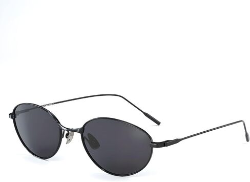 نظارة شمسية مستقطبة UV400 حماية مضادة لخطاد HD Lenstrendy Women Lightweight Titanium Metal Frame 13.3g in Kuwait