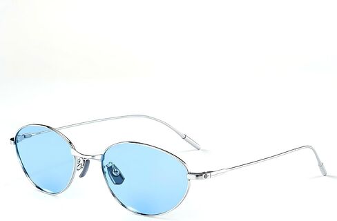 نظارة شمسية مستقطبة UV400 حماية مضادة لخطاد HD Lenstrendy Women Lightweight Titanium Metal Frame 13.3g in Kuwait