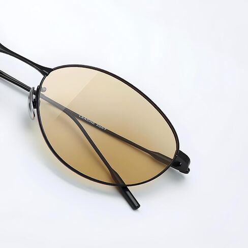 نظارة شمسية مستقطبة UV400 حماية مضادة لخطاد HD Lenstrendy Women Lightweight Titanium Metal Frame 13.3g in Kuwait