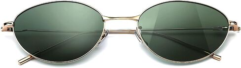 نظارة شمسية مستقطبة UV400 حماية مضادة لخطاد HD Lenstrendy Women Lightweight Titanium Metal Frame 13.3g in Saudi Arabia