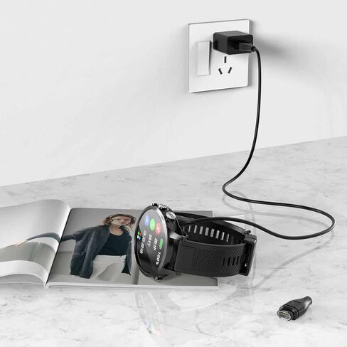 Vancle for Fitbit Versa 2 Charger (Only), 3.3Ft USB Charging Cable Dock Stand for Fitbit Versa 2 Smartwatch (Not for Versa/Versa Lite) (100cm) in Saudi Arabia