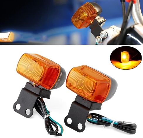 2Pcs Front Rear Turn Signal Light for Honda XR600R XR400R XR250R 1996-2000 Motorcycle Accessories Flashing Indicator XR 600 400 250 R in Saudi Arabia