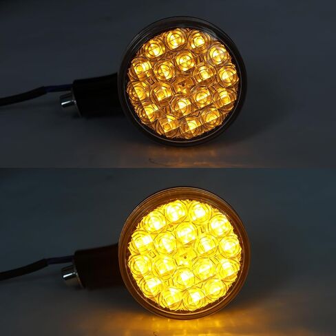 TCMT Chrome Rear LED Turn Signals Lights Fit For Harley Touring 2009-later Softail 2000-later Sportster XL883 models 2000-2022 Dyna 2006-2017 Short Handle in Saudi Arabia
