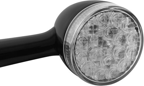 TCMT Chrome Rear LED Turn Signals Lights Fit For Harley Touring 2009-later Softail 2000-later Sportster XL883 models 2000-2022 Dyna 2006-2017 Short Handle in Saudi Arabia