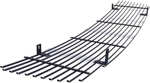 Off Roader eGrille Compatible with GMC Sierra 1500 1500HD 2500HD 3500 2003-2006 & 03-04 2500 & 07 Classic Style Main Upper Stainless Steel Black 8x6 Horizontal Billet Grille Insert BGC-28G4628 in Kuwait