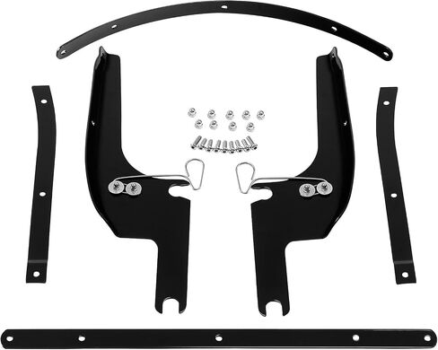 TCMT Wind Shield Screen Bracket Mount Kit Fits For Harley Road King FLHR 1995-2022 Road King Special FLHRXS 2017-2025 Road King Custom FLHRS 2004-2007 Road King Classic FLHRC 2007-2013 in Saudi Arabia