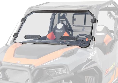 SuperATV Polaris General XP 1000 Scratch-Resistant Vented Full Windshield | Preinstalled Bulb Seal in Saudi Arabia