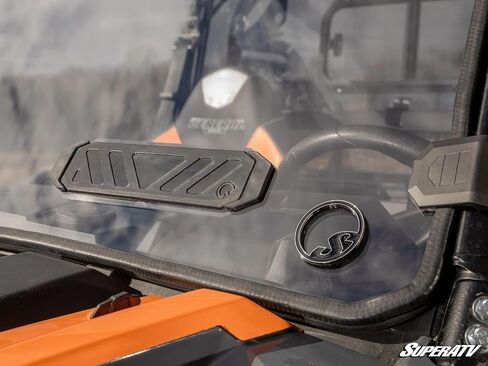 SuperATV Polaris General XP 1000 Scratch-Resistant Vented Full Windshield | Preinstalled Bulb Seal in Saudi Arabia