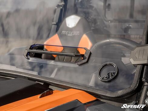 SuperATV Polaris General XP 1000 Scratch-Resistant Vented Full Windshield | Preinstalled Bulb Seal in Saudi Arabia