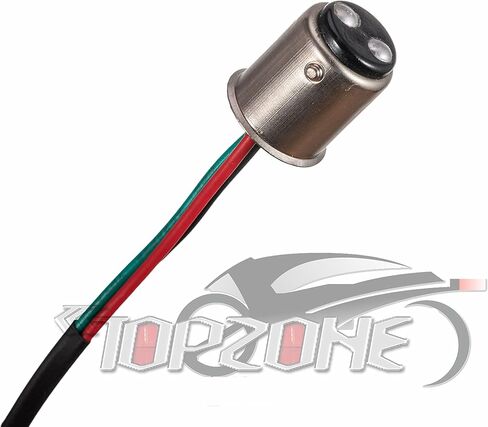 Compatible for HARLEY-DAVIDSON 1999–2007 FXSTD Softail Deuce ; LED Brake Tail Light Rear Lamp+Integraed Turn Signal Function (Style 3: Sequential LED Taillight+ Turn Signal, Smoke Color) in Kuwait