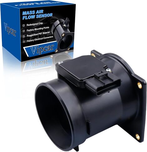 Mass Air Flow Sensor 1L2Z12B579AAA MAF Sensor for 2003-2004 F150, 2002-03 Explorer, 2000-2005 Excursion, 2003-04 Crown Victoria Mustang, Aviator Town Car Grand Marquis Mountaineer in Saudi Arabia