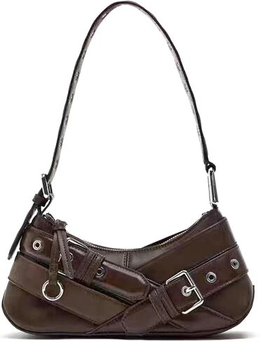 YXBQueen Purses for Women Shoulder Bag Underarm Purse with Zipper Closure in Saudi Arabia