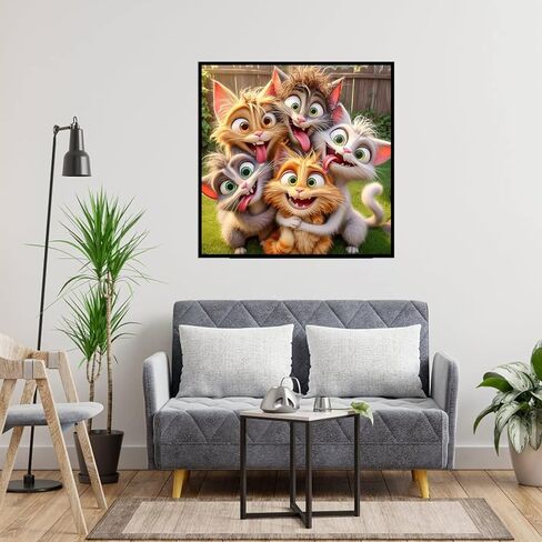 Lophomie البومة الماس اللوحة مجموعات للبالغين مبتدئين DIY الخريف الماس الفن الحفر الكامل جوهرة الفن لوحات صورة الفنون الحرفية للمنزل جدار الفن ديكور 12x16 بوصة. in Kuwait