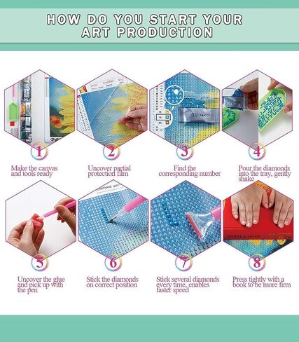 Lophomie البومة الماس اللوحة مجموعات للبالغين مبتدئين DIY الخريف الماس الفن الحفر الكامل جوهرة الفن لوحات صورة الفنون الحرفية للمنزل جدار الفن ديكور 12x16 بوصة. in Kuwait