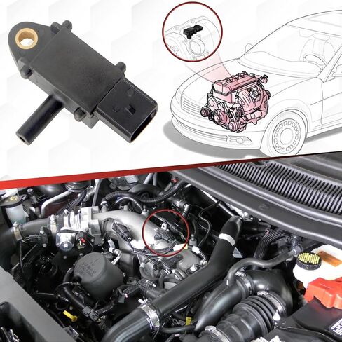 8C3Z9J460D Manifold Absolute Pressure Sensor Compatible with F-250 Super Duty 2010 4.6L V8 in Saudi Arabia