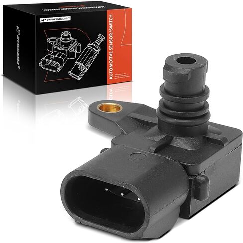 A-Premium Manifold Pressure (MAP) Sensor [3 Pins] Compatible with Dodge Caliber 2008-2009 2.4L in Saudi Arabia