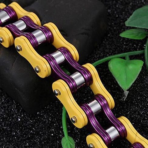Stainless Steel Mens Women Bike Bracelet Motorcycle Biker Chain WideHeavy Bangle Man Jewelry Two-tone Polished in Saudi Arabia