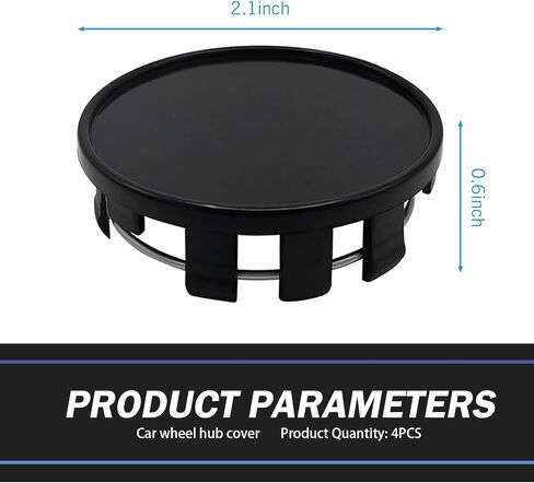4 PCS Center Center CAPS ، قبعات مركزية السيارات للحافات ، يغطي HUBCAP قبعات مع 2.13 "(54 ملم) القطر الخارجي و 1.97" (50 مم) القطر الداخلي ، عالمي للسيارات ، الشاحنات ، سيارات الدفع الرباعي (الفضة) in Saudi Arabia