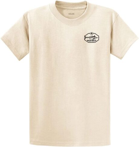 Koloa Surf Big Game Fish Logo Tees ثقيل الوزن في الوزن الثقيل في العادية والكبيرة والطويلة in Kuwait
