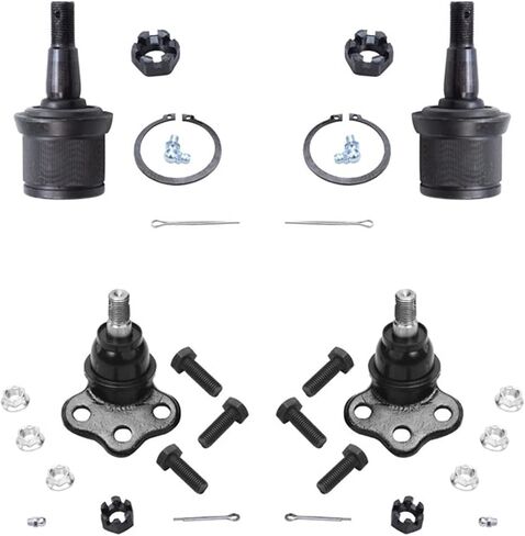 Detroit Axle-4WD Front 4PC Ball Noints for 2000-2004 Dodge Dakota 2000-2003 Durango ، 4 Ball Comborts 2001 2002 in Kuwait