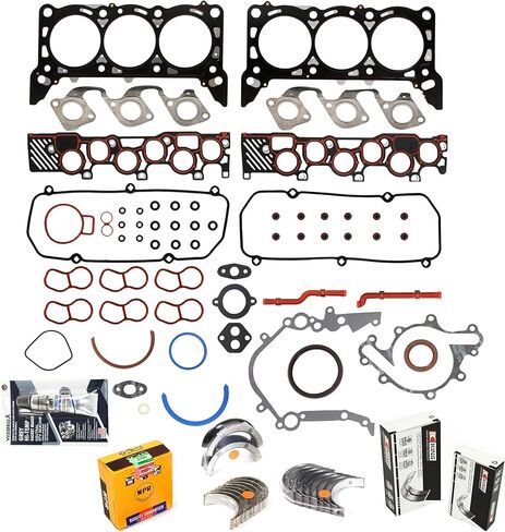 MA-9761263583-4 Engine Re-Ring Kit Fit Ford E150 E250 F150 V6 4.2L VIN 2 OHV in Saudi Arabia