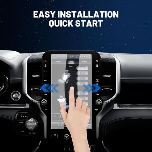 واقي شاشة FIILINES لـ 2023-2024 شيفروليه كولورادو/جي إم سي كانيون (ليس لـ 2023-2024 كولورادو WT، LT، TRAIL BOSS)، واقي شاشة من الزجاج المقوى بشاشة لمس 11.3 بوصة مضاد للوهج ومضاد للكسر، عبوة من قطعتين in Saudi Arabia