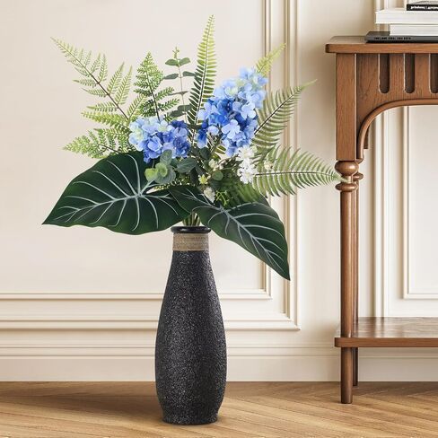 JUSTOYOU Artificial Calla Lily Flower Big Fake Calla Lily Greenery Bouquet for Vase Decor Big Faux Calla Lily Centerpieces Flower for Table Greenery Plants Bouquet for Home Office Decor in Saudi Arabia