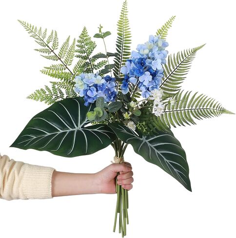 JUSTOYOU Artificial Calla Lily Flower Big Fake Calla Lily Greenery Bouquet for Vase Decor Big Faux Calla Lily Centerpieces Flower for Table Greenery Plants Bouquet for Home Office Decor in Saudi Arabia